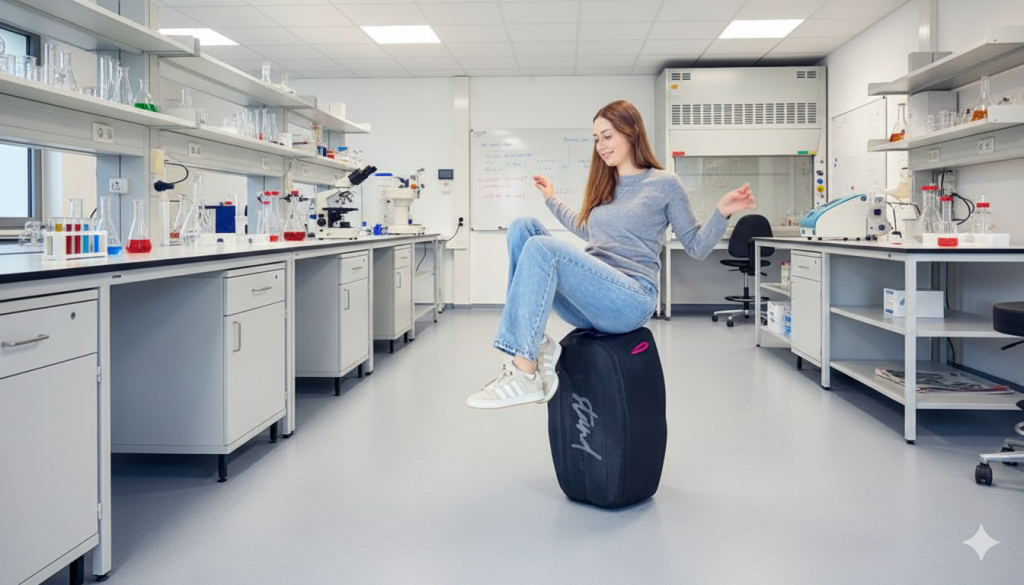 aktiv bei der Arbeit